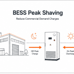 BESS peak shaving for commercial buildings